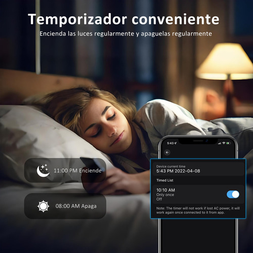 2 Focos Inteligente Lapurete's Wifi 9w 100v-130v Color Led Rgbcw Alexa Google Control Remoto Y Control Por Voz A Través De La Aplicación Surplife Bombilla Inteligente Wifi 2.4g Y Bluetooth
