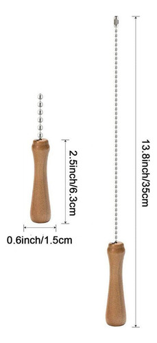 Corrente De Tração De Ventilador De Teto De 4 Peças Extensão