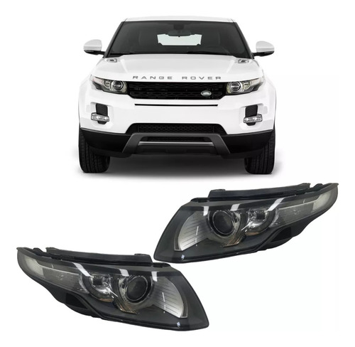 Par Farol Evoque 2012 2013 2014 2015 D3s Com Led 16 Pinos