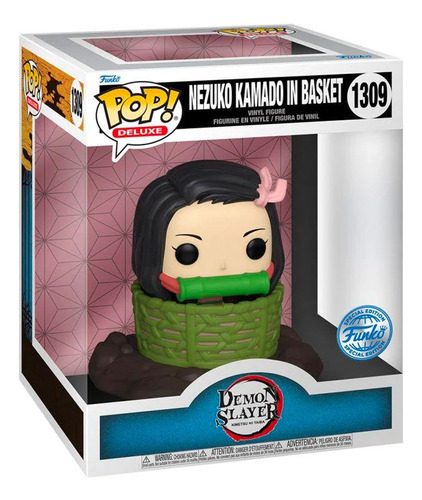 Funko Pop Deluxe Nezuko In Basket