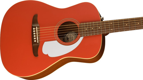 Guitarra Electroacústica Fender Malibu Player Frd Wn Color Rojo