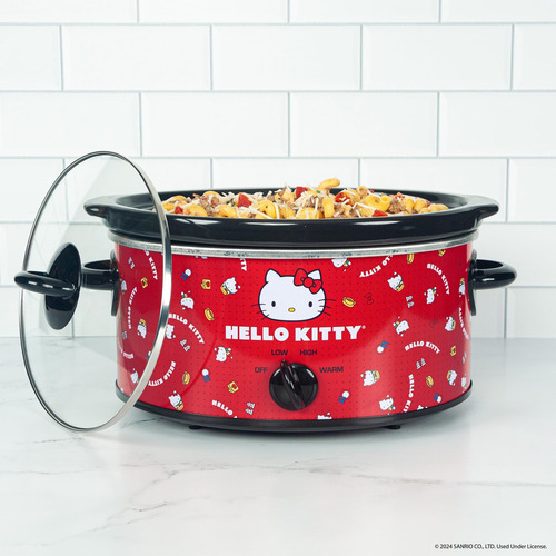 Olla De Cocción Lenta De 5 Cuartos Hello Kitty De Uncanny Br