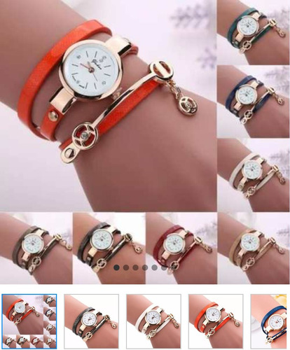 Relógio De Luxo Feminino Bracelete