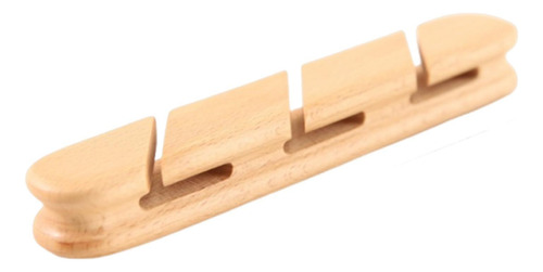 Organizador De Cables Autoadhesivo Multiusos Grande Madera
