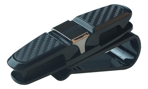 2 Soporte Genérico Para Gafas De Sol Para Visera De Coche,