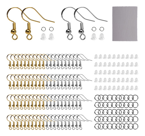 Kit De Gancho Pendientes A Mano Para Bricolaje 902pcs