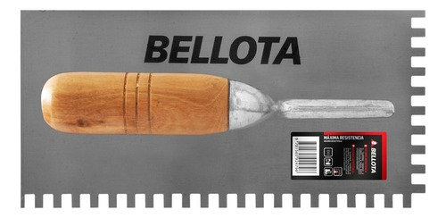 Bellota 100378 llana dentada mango madera