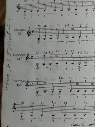 Las Primeras Lecciones De Guitarra Sagrelas (Usado)