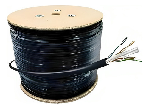 Cable De Red Utp Elecon Ct5 Y 6  Bobina Y  Metro 100% Cobre