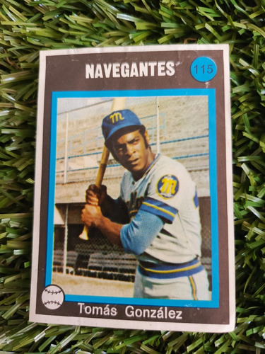 1974 Béisbol Profesional Venezolano Tomas González #115