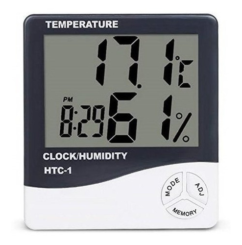 Termometro Hidrometro Digital Humedad Temperatura Int Ext