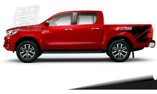 Calco Toyota Hilux Srx - Srv Trd Fender Juego Con Portón