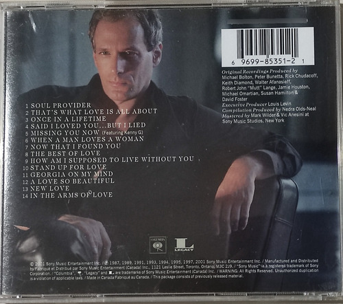 Michael Bolton - Love Songs