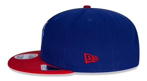 Imagen 4 de 6 de Snapback Universidad De Chile 9fifty Azul/rojo Nuevo New Era