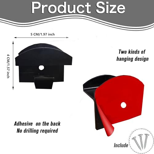Soportes Adhesivos Gorras Pared Ganchos Sombreros Estantes E