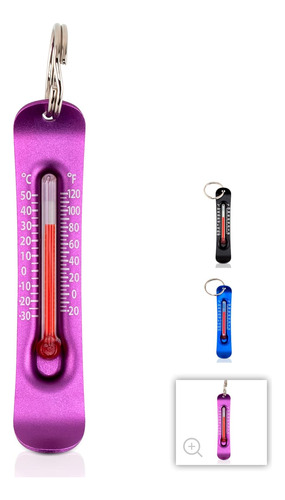 Brrrometer Snowsport Zipper Pull Thermometer For Jacket...