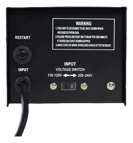 Transformador Elevador Convertidor De Tensión 3000w 110-220v