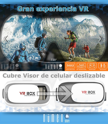 Imagen 8 de 10 de Anteojos Gafas De Realidad Virtual Vr Con Control 360 Full C