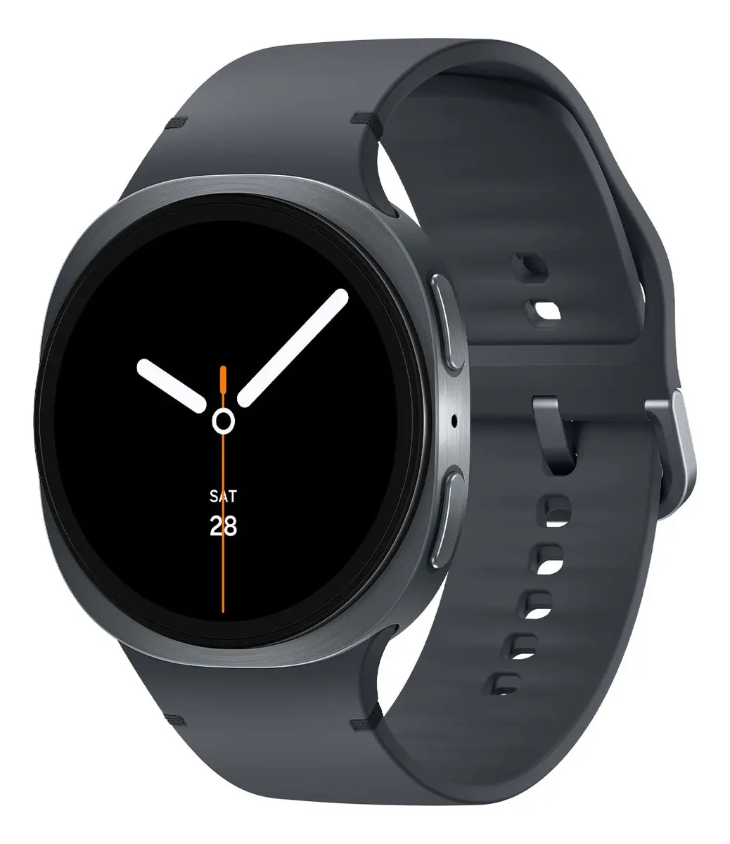 Smartwatch Samsung Galaxy Watch 8 44mm, Com GPS e NFC, em Alumínio Cinza-escuro