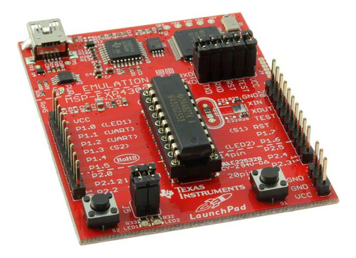 Msp430 Msp430g2553 Msp-exp430g2 Launchpad Tarjeta Desarrollo