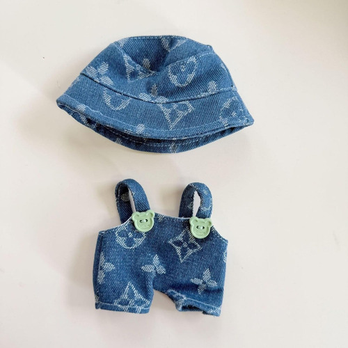 Ropa Labubu Para Muñeca De 17 Cm, Traje De Mezclilla Con Som