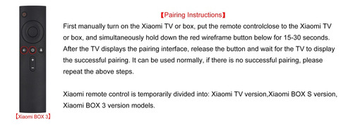 Xmrm-002 Xiaomi Remote Mi 4k Tv Box 3 Bluetooth Mdz-16-ab