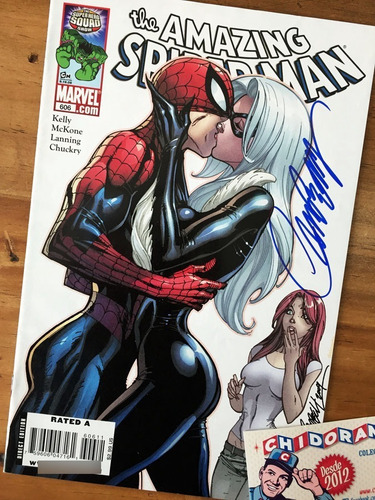 Comic - Amazing Spider-man #606 Scott Campbell Firmada