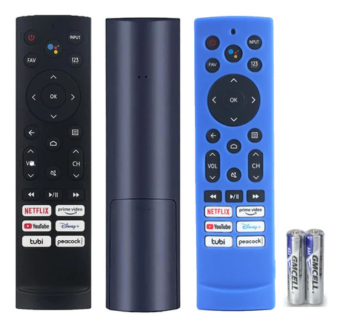 Control Remoto Compatible Con Pantalla Hisense Tv Erf3b90h, Con Funda + Pila Aaa