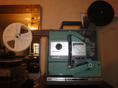 Reproductor Bell & Howell Carrete Rollo 16mm Sonoro