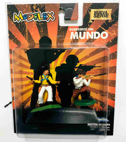 Kit De Figuras - Serie Guerreros Del Mundo Modelex 