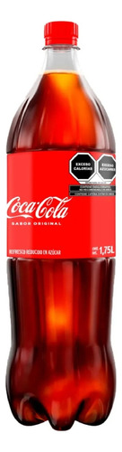 5 Pack Refresco Cola Coca Cola 1.75 Ml