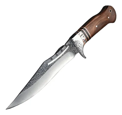 comprar Faca Churrasco Multiuso Full Tang Afiada Bainha Cabo Madeira