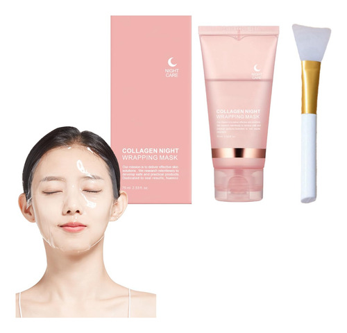 Collagen Overnight Wrapping Peel Off Facial Mask - Korean