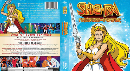 She-ra Princess Of Power 1985 En Bluray. 7 Discos. Esp. Lat.