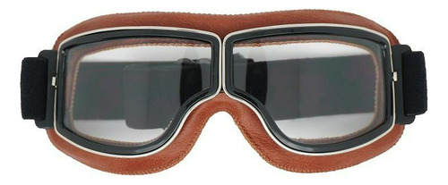 Gafas De Piel Plegables A Prueba De Viento Para Moto