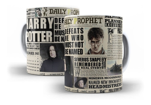 Taza Periodico Diario Harry Potter El Profeta Daily Prophet