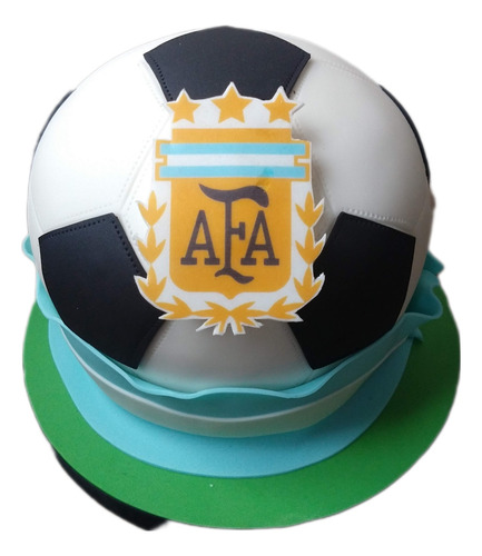 Torta Pelota De Futbol. La Mas Rica Y Linda Del Mercado!