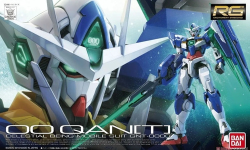 Gundam Bandai Rg 1/144 #21 00 Qan[ T ]
