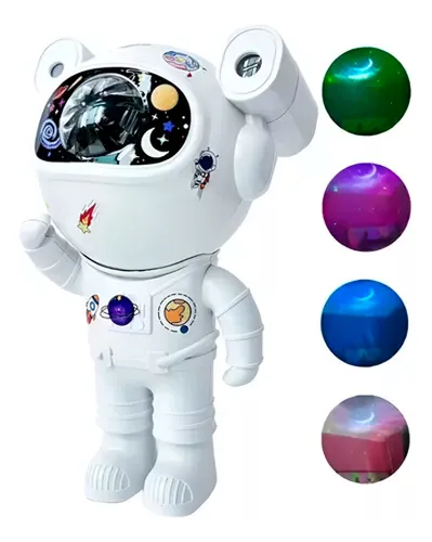 comprar Proyector Lámpara Luz Led Galaxia Astronauta Con Control