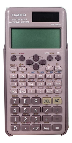 Calculadora Casio Científica 991es Plus 2 Edición Color Rosa