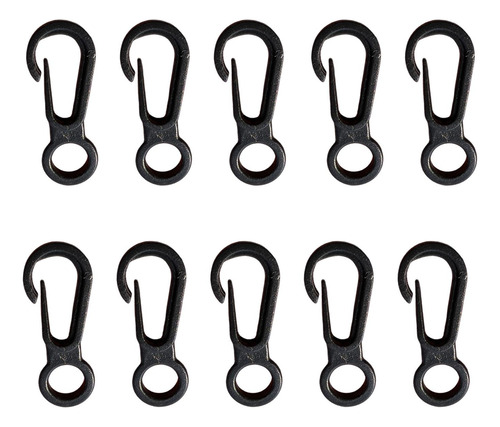 10 Piezas Camping Linterna Ganchos Colgantes Bolsillo