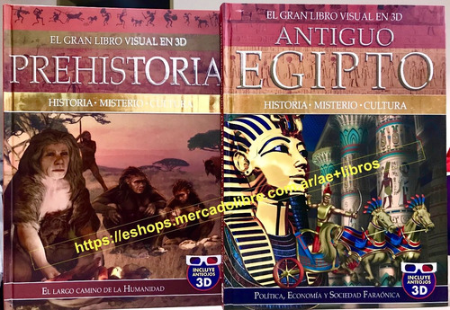 Oferta: El Gran Libro En 3d De Prehistoria + Antiguo Egipto