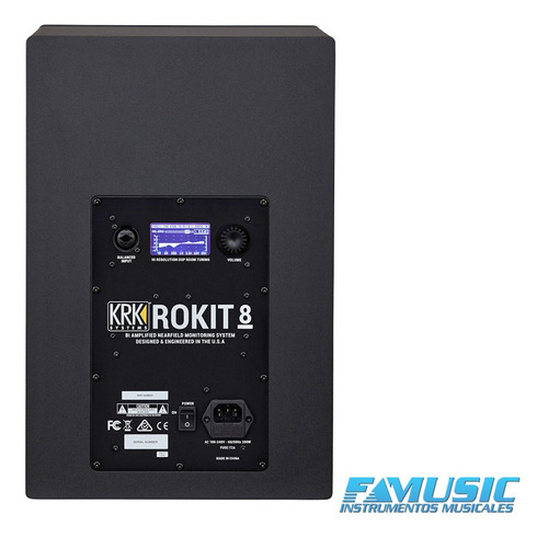 Monitor Estudio Krk Systems Rokit Rp8 G4 Activo X Unidad