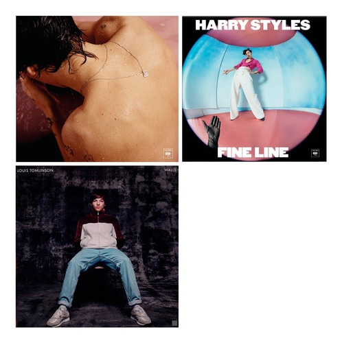 2 Cds Harry Styles Harry Fine Line + Louis Tomlinson Walls