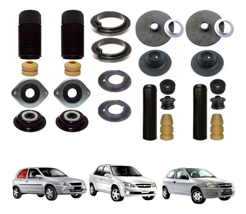 Kit Completo Suspensão Diant E Traseira Corsa Celta Prisma