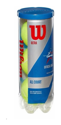 Pelotas Tenis Wilson Ultra All Court Uspta Tubo X3