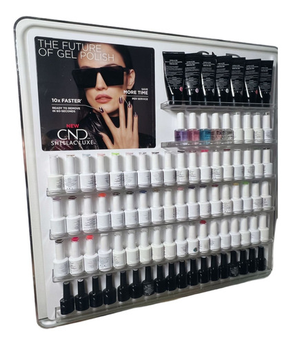 Exhibidor Repisa Estante Para Esmaltes Manicure Pedicure