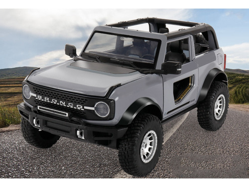 Ford Bronco Raptor Miniatura Metal Autos Con Luces Y Sonido