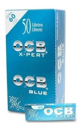 Imagen 1 de 2 de Rolling Paper Ocb Caja 50 Pquete 60 Hojas 70mm Tienda Chacao
