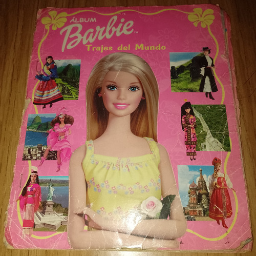 Álbum De Figuritas Barbie  Trajes Del Mundo 